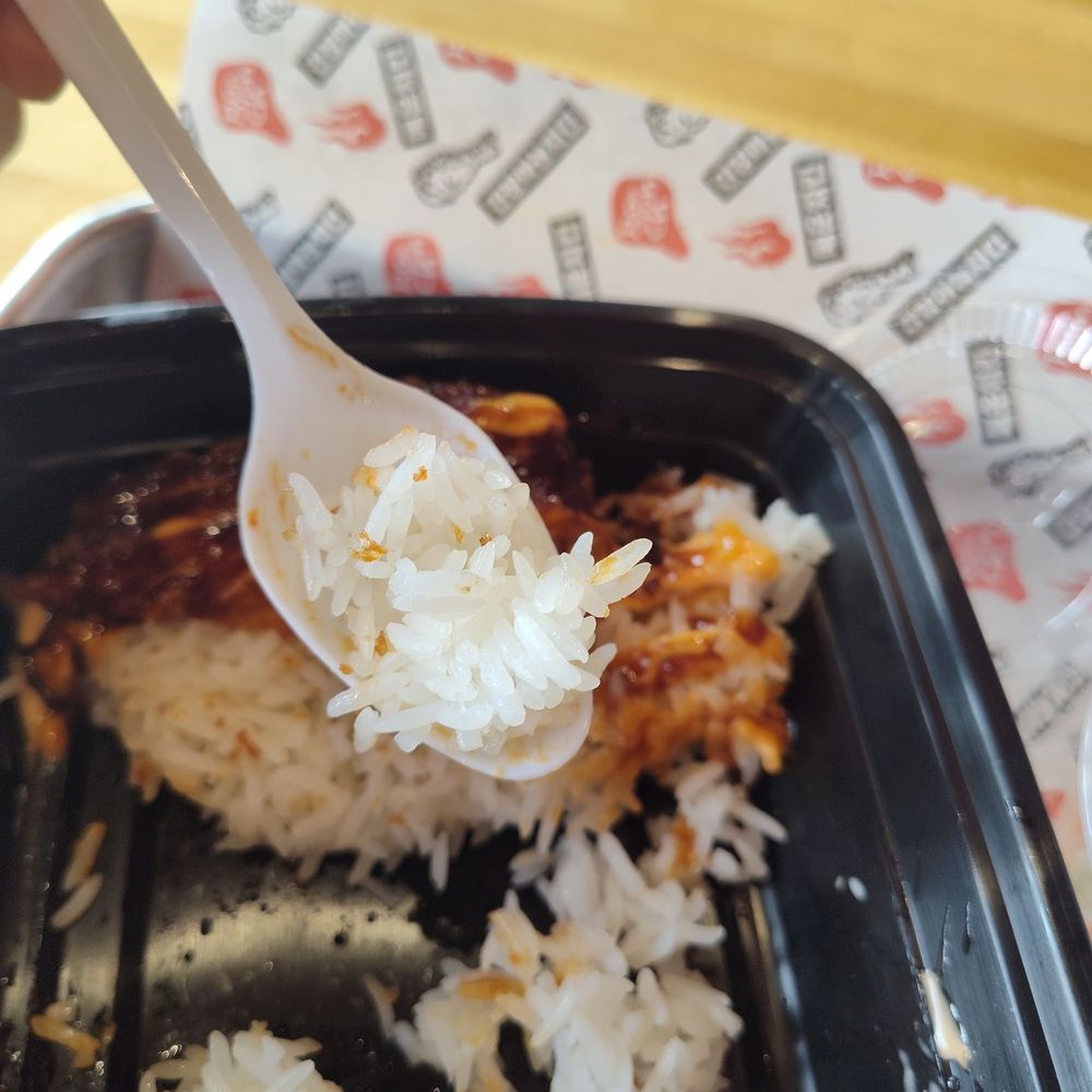 Bonchon - The rice was not soft, it was difficult to eat. - Korean Near Me - Artesia, California