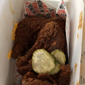 Howlin' Ray's - Half bird ($15) - breast, wing, leg, and thigh - Southern Near Me - Los Angeles, California Howlin' Ray's - Half bird ($15) - breast, wing, leg, and thigh - Southern Near Me - Los Angeles, California