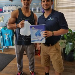 Viva H2O Alkaline Water Store - Mike & Adam feeling the Power!