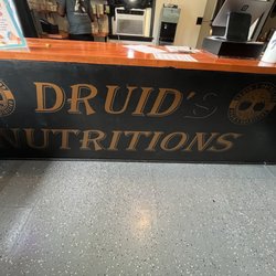 Druids Nutrition - Bar/Serving Area