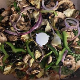 Veggie Pizza with no cheese