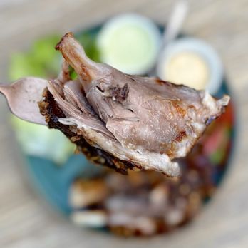 Valley Goat - Sticky Pork Shank - New American Near Me - Sunnyvale, California Valley Goat - Sticky Pork Shank - New American Near Me - Sunnyvale, California