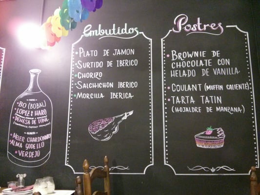 Menu photo 1 La Botifarra Valencia, V