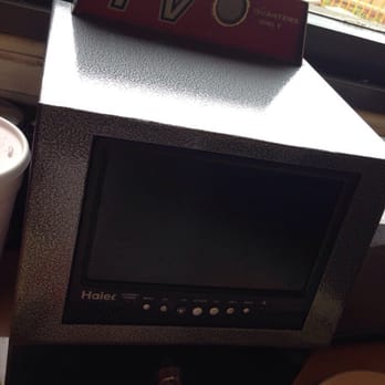 Bob's Burgers - TV on each table for the cost of a quater - Burgers Near Me - La Puente, California