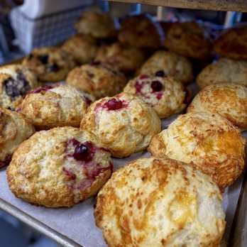 The Flying Apron - a tray full of pastries - Bakeries Near Me - Comox, British Columbia