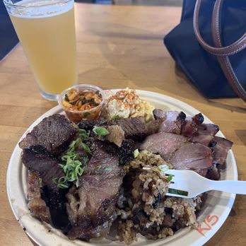 Guava Smoked - Mixed plate - spicy smoked pork and short ribs - Barbeque Near Me - Honolulu, Hawaii Guava Smoked - Mixed plate - spicy smoked pork and short ribs - Barbeque Near Me - Honolulu, Hawaii