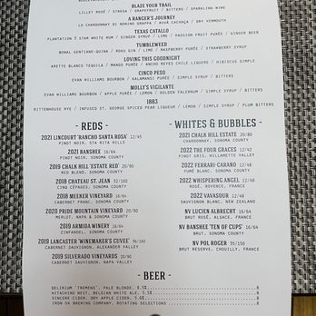Goodnight’s Prime Steak + Spirits - Menu - Steakhouses Near Me - Healdsburg, California Goodnight’s Prime Steak + Spirits - Menu - Steakhouses Near Me - Healdsburg, California