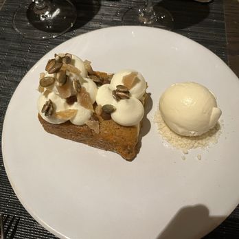 Navy Blue - Carrot cake - Seafood Near Me - Houston, Texas