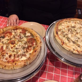 Rocky's Corner - Traditional and chicken/alfredo pies. Yum- - Italian Near Me - Hot Springs, Arkansas