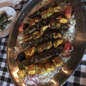 Murfreesboro Kabob - Beef and chicken kabobs on white and saffron rice! - Mediterranean Near Me - Murfreesboro, Tennessee