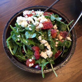 Charcoal Venice - dineLA: Arugula and Radicchio - New American Near Me - Venice, California