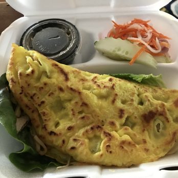Saigon Cafe - Banh xeo (Vietnamese pancake) - Vietnamese Near Me - Buffalo, New York