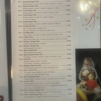 Aroowha Sushi & Sake Bar - Menu - Japanese Near Me - Thornhill, Ontario