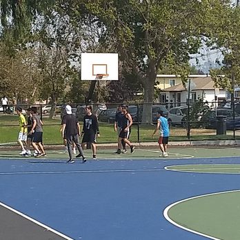 San Pablo Park - Three full length basketball courts with lights for night play - Parks Near Me - Berkeley, California