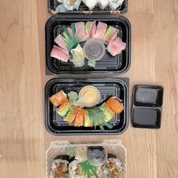 Sendo Sushi - Philly roll Yellowtail delight Salmon Delight Yellowtail delight - Japanese Near Me - San Jose, California
