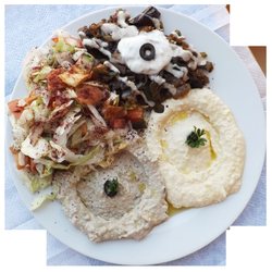 Osmow's Shawarma - Veggie Appetizer Platter