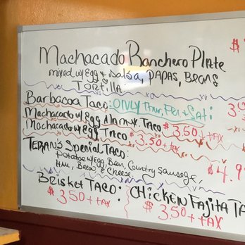 Teran's Restaurant - Specials - Mexican Near Me - San Antonio, Texas