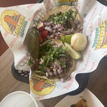 Taqueria Azteca - Tripe and lengua tacos - Mexican Near Me - Dublin, California