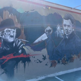 Roast The Dead Coffee - Horror Mural - Coffee & Tea Near Me - Yucaipa, California Roast The Dead Coffee - Horror Mural - Coffee & Tea Near Me - Yucaipa, California