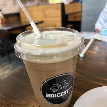 Saigon Blvd - Vietnamese coffee with hazelnut - Vietnamese Near Me - Cupertino, California