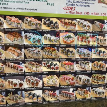Yo Sushi - Menu - Sushi Bars Near Me - Martinez, California
