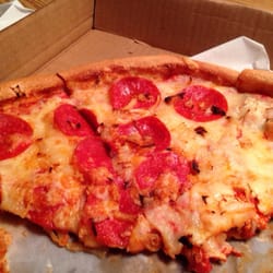 Gilford House of Pizza - Greasiest pepperoni pizza ever?  We may have a winner.