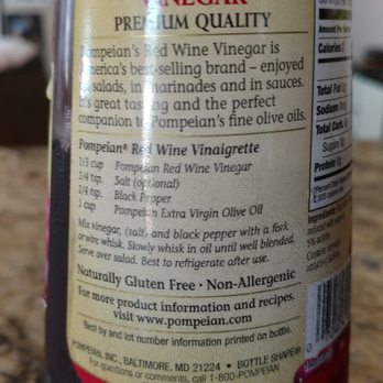 Pompeian - Pompeian Red Wine Vinegar, Baltimore MD - Olive Oil Near Me - Baltimore, Maryland