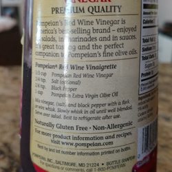 Pompeian - Pompeian Red Wine Vinegar, Baltimore MD