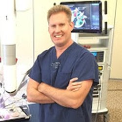 Martin David, MD - Posing with the Robot!