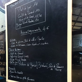 Canard et Champagne - Menu du Jour - French Near Me - Paris, 75 Canard et Champagne - Menu du Jour - French Near Me - Paris, 75
