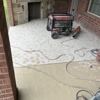 KoolCote - Removing the failing product from other supplier - Masonry/Concrete Near Me - Kennedale, Texas KoolCote - Removing the failing product from other supplier - Masonry/Concrete Near Me - Kennedale, Texas