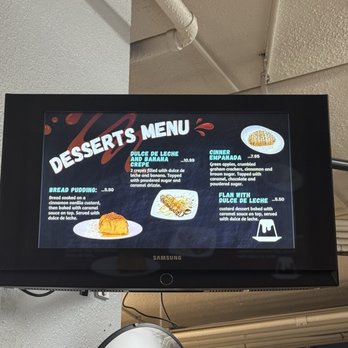 Empanash - Desserts menu - Empanadas Near Me - South Lake Tahoe, California