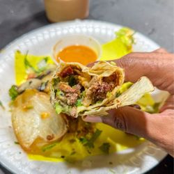 Tacos Los Poblanos - Tacos Arabes (Carne Asada). Dinner 3/9/2025