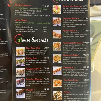 Awi Sushi - Menu - Sushi Bars Near Me - Milwaukee, Wisconsin