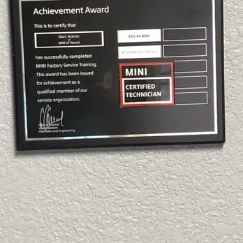 M-Tek Auto Care - Achievements - Auto Repair Near Me - Waipahu, Hawaii