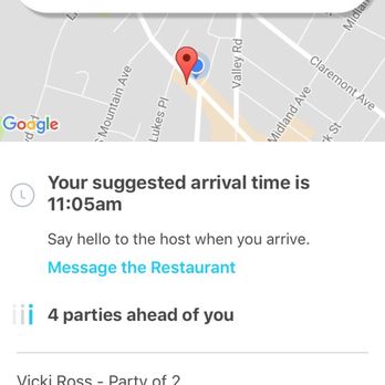 Toast - Put in my request for toast at 10:45 and they said the expected wait times were 20-30 minutes...it's now 11:41. Wait times inaccurate. - Breakfast & Brunch Near Me - Montclair, New Jersey Toast - Put in my request for toast at 10:45 and they said the expected wait times were 20-30 minutes...it's now 11:41. Wait times inaccurate. - Breakfast & Brunch Near Me - Montclair, New Jersey