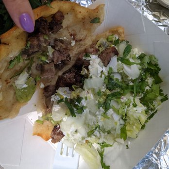 Serg's Mexican Kitchen - Inside of lengua gordito - Food Trucks Near Me - Honolulu, Hawaii
