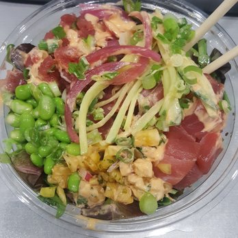 Fresh Ideas Start Here - Ahi Tuna & Negitoro Poke-Bowl - Seafood Markets Near Me - Burnaby, British Columbia