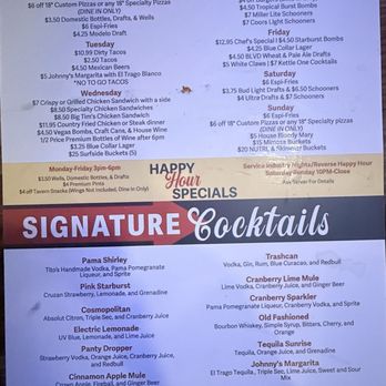 Johnny's Tavern - Menu - Bars Near Me - Overland Park, Kansas
