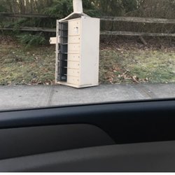 The Management Trust - Meridian Greens Village - Manager: Denise R. - Mailbox has been upside down on sidewalk for a month.
