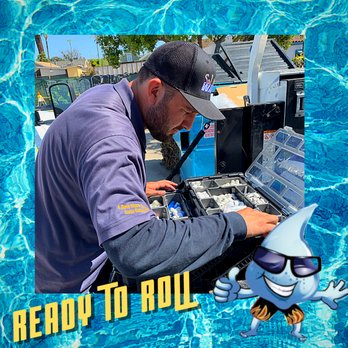 Sol Wave Water - Our technician John prepping for an install. - Water Delivery Near Me - Santa Barbara, California Sol Wave Water - Our technician John prepping for an install. - Water Delivery Near Me - Santa Barbara, California