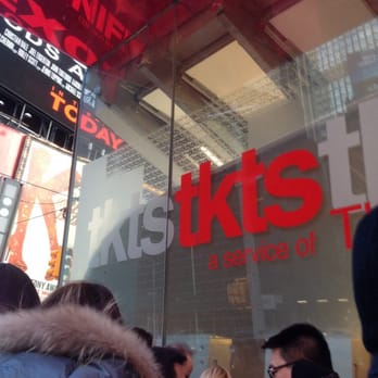 TKTS Times Square - Crowd - Ticket Sales Near Me - New York, New York