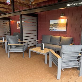 Rail and River Tavern - Comfy place on the upper deck - American Near Me - Brattleboro, Vermont