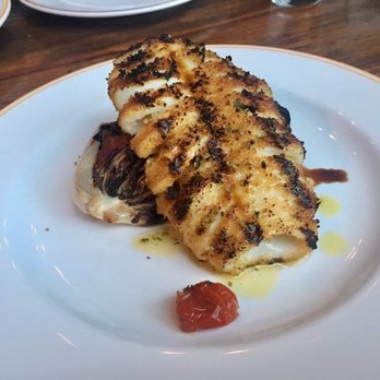 Capocaccia Trattoria - Calamari and radicchio - Pizza Near Me - Toronto, Ontario