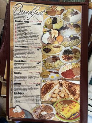 Menu photo 2 The Ranchito 5 Waco Waco, TX