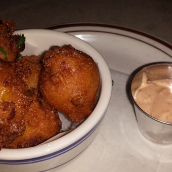 Sweet Chick - Crawfish hush puppies - Southern Near Me - New York, New York Sweet Chick - Crawfish hush puppies - Southern Near Me - New York, New York
