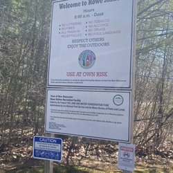 Rowe Station Recreational Area - Rules