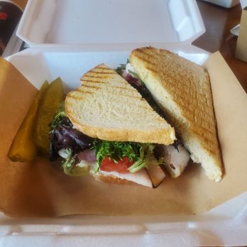 The Seed - Hickory Smoked Turkey Swiss on sourdough. - Coffee & Tea Near Me - Columbus, Georgia