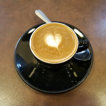 SteamDot - It did come with a small glass of sparkling water to drink beofrehand. Cute isnt it? - Coffee & Tea Near Me - Anchorage, Alaska