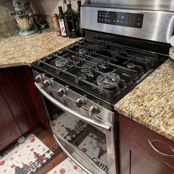 Amazonia Kitchen & Bath - Old counter was chipped a destroyed once we moved in, new work is exceptional and just in time for hosting the holidays!!! Thank you! - Countertop Installation Near Me